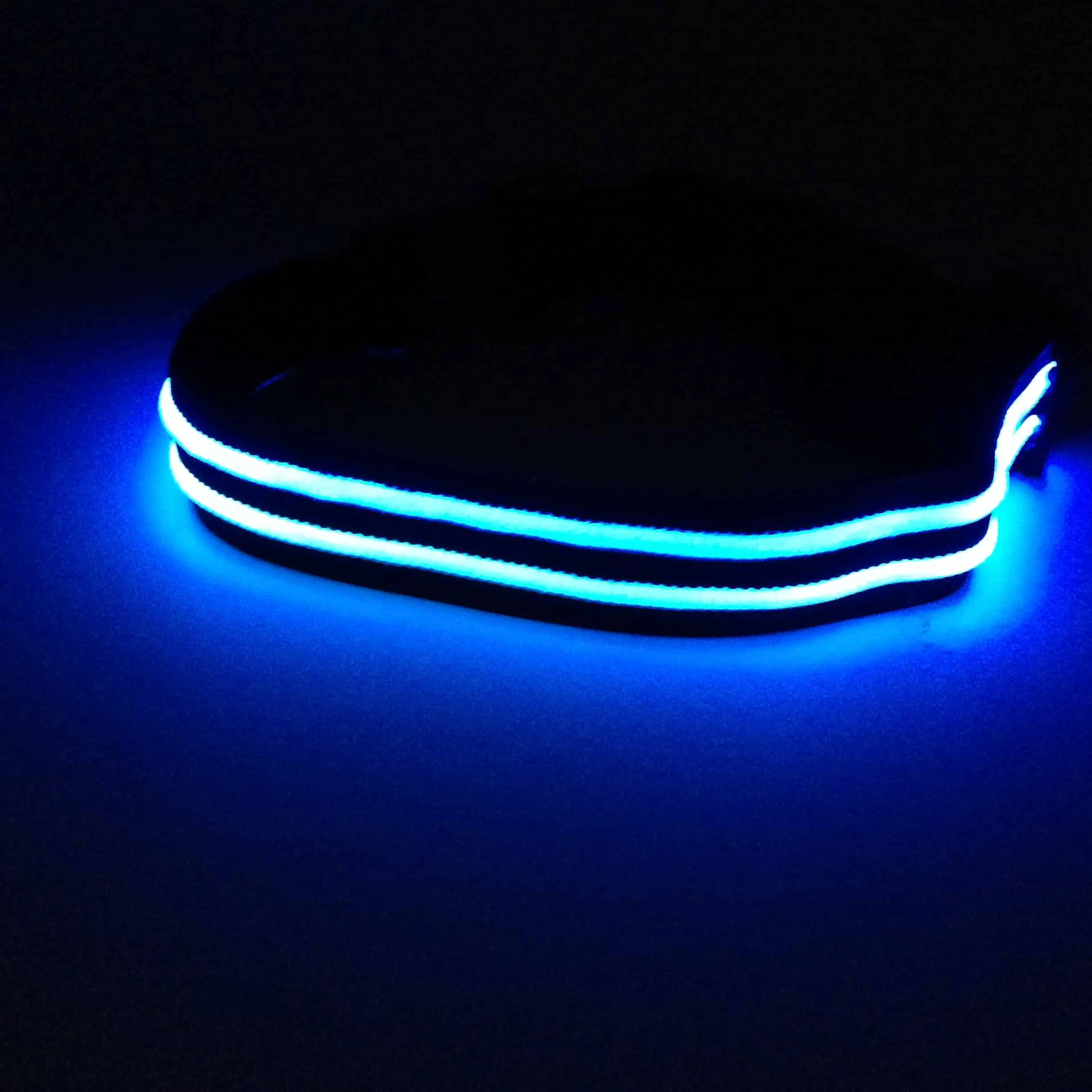 LED Halsband Oplaadbaar Blauw 50-60cm PX1 Hilox