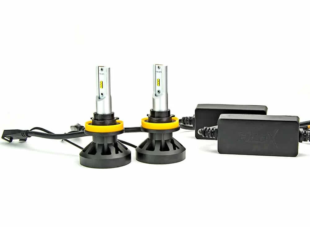 H8 XTR Black LED kit, 5700K, Hilox Performance, Duo