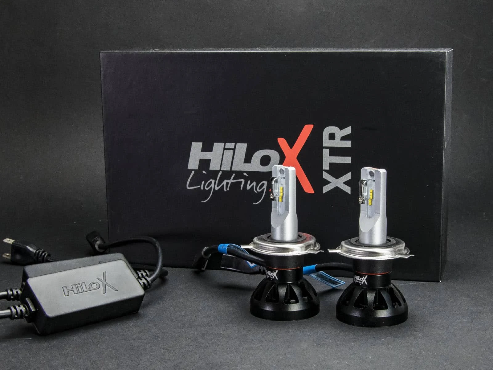H4 XTR Black LED kit, 5700K, Hilox Evolution, Duo