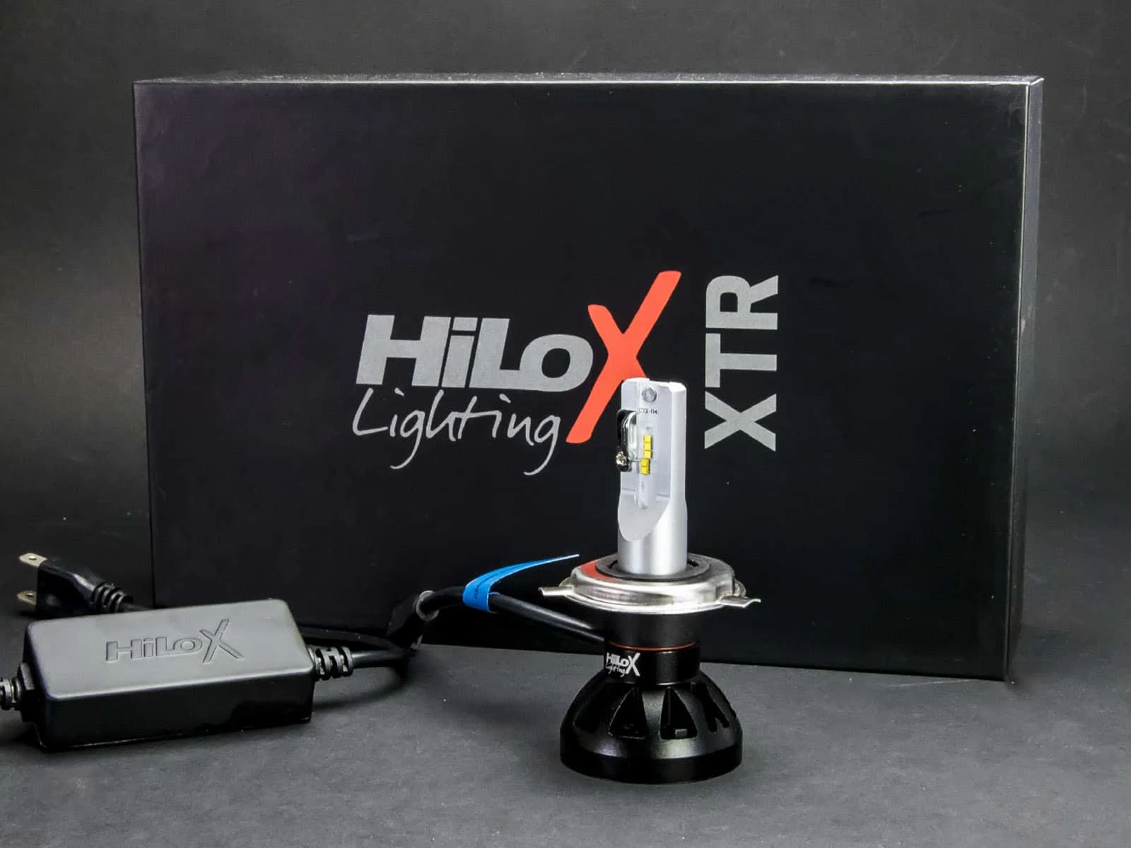 H4 XTR Black LED kit, 5700K, Hilox Evolution, Solo