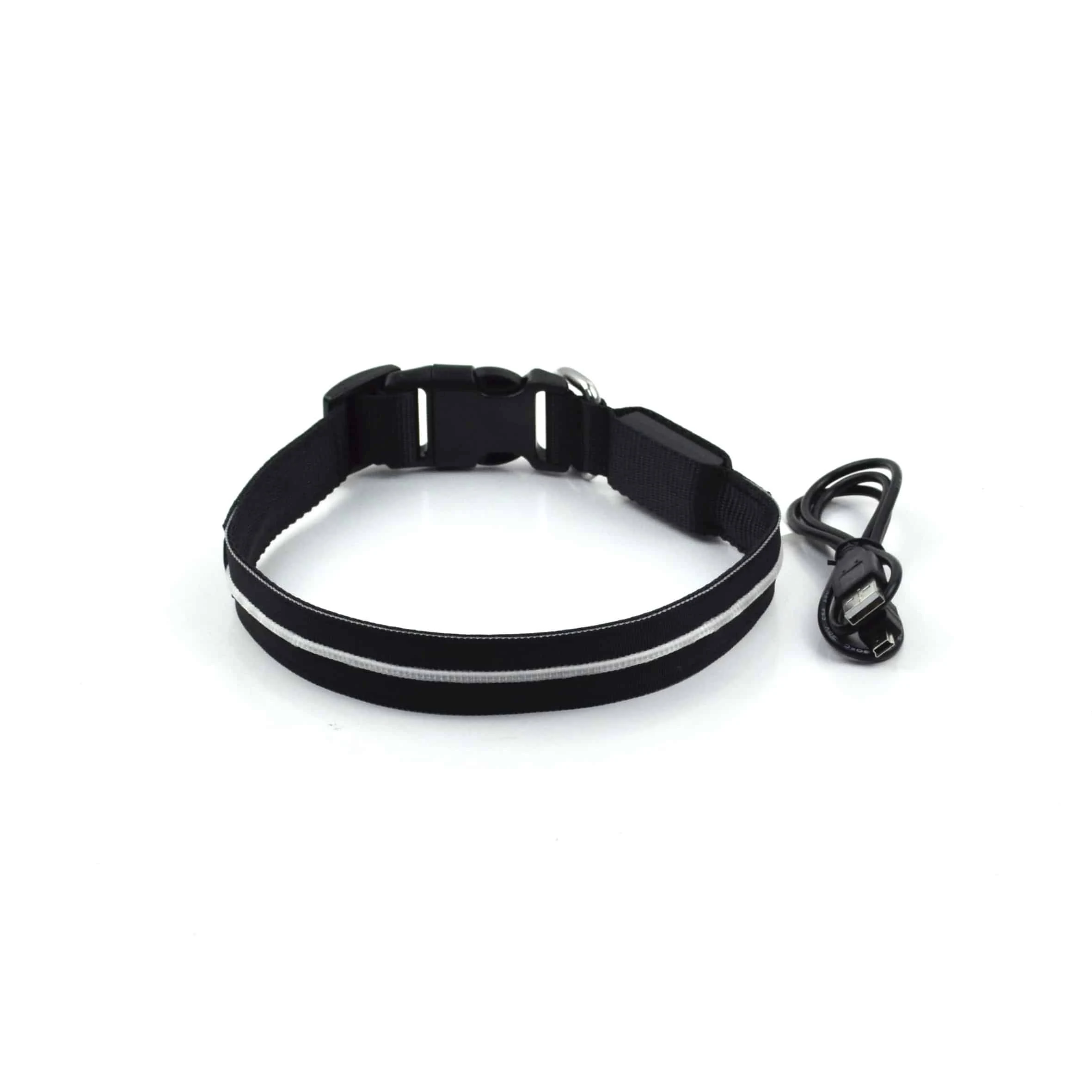 Led Halsband PX4 Blauw - 40cm Hond