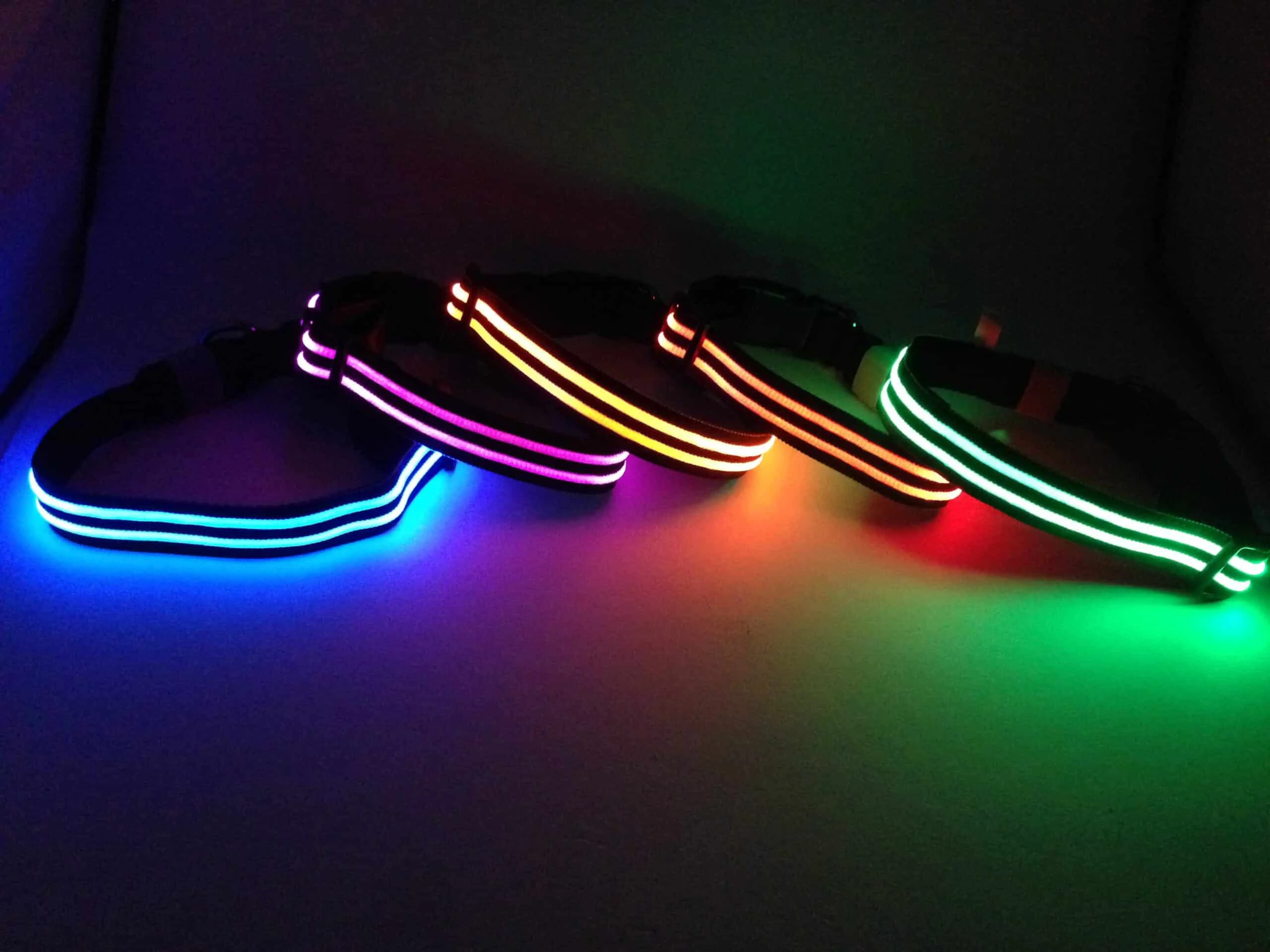 LED Halsband Oplaadbaar Oranje 40-50cm PX1 Hilox