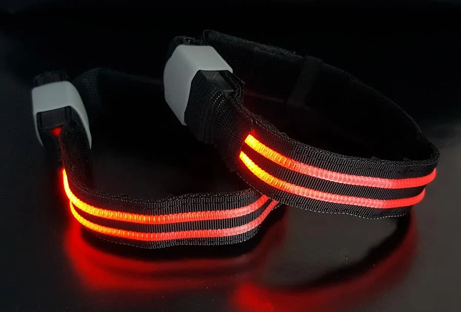 LED Beenbanden HLX2 Rood - 30cm Paard