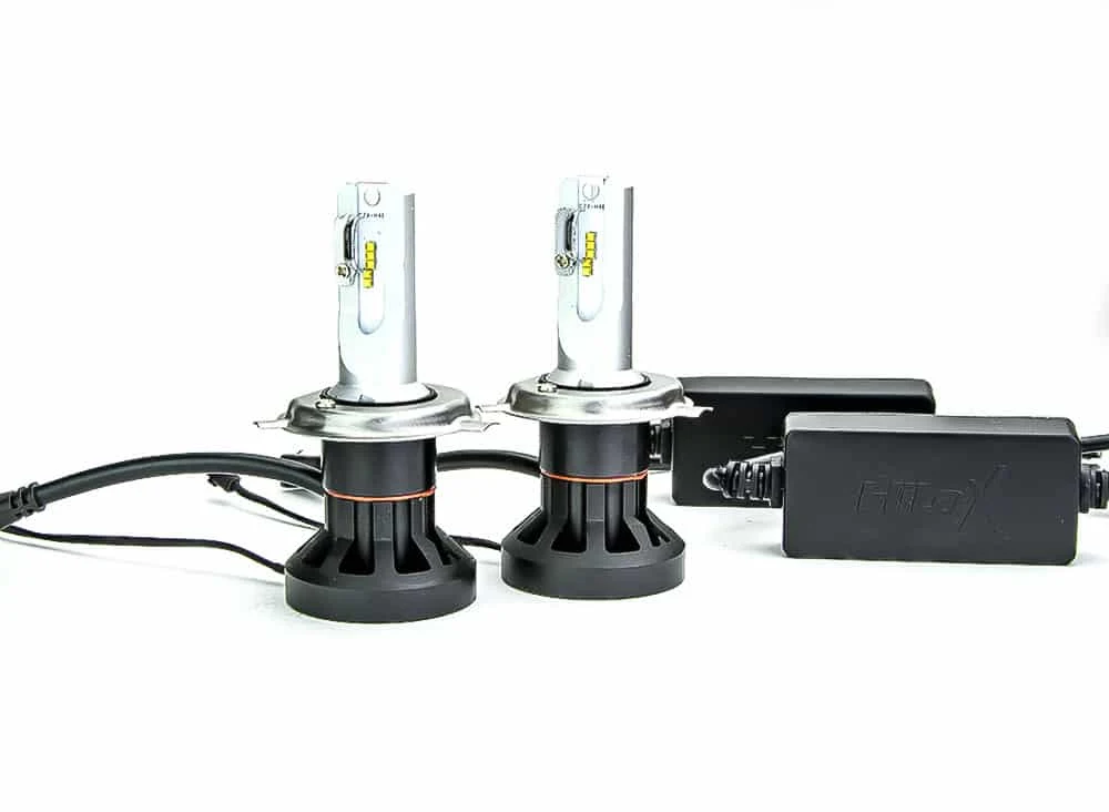 H4 XTR Black LED kit, 5700K, Hilox Evolution, Duo